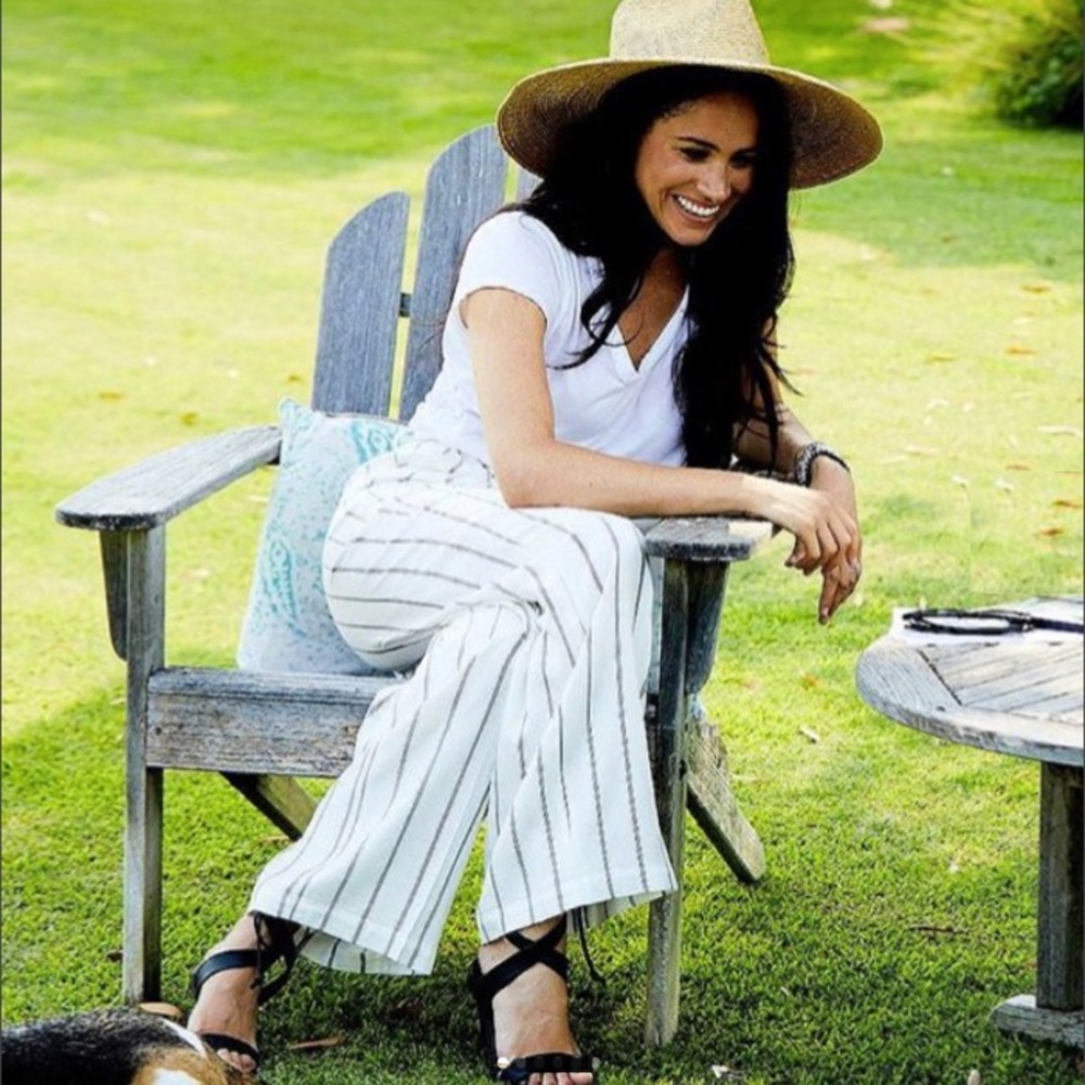 Anine Bing “Ryan” Pants, as seen on Meghan Markle
